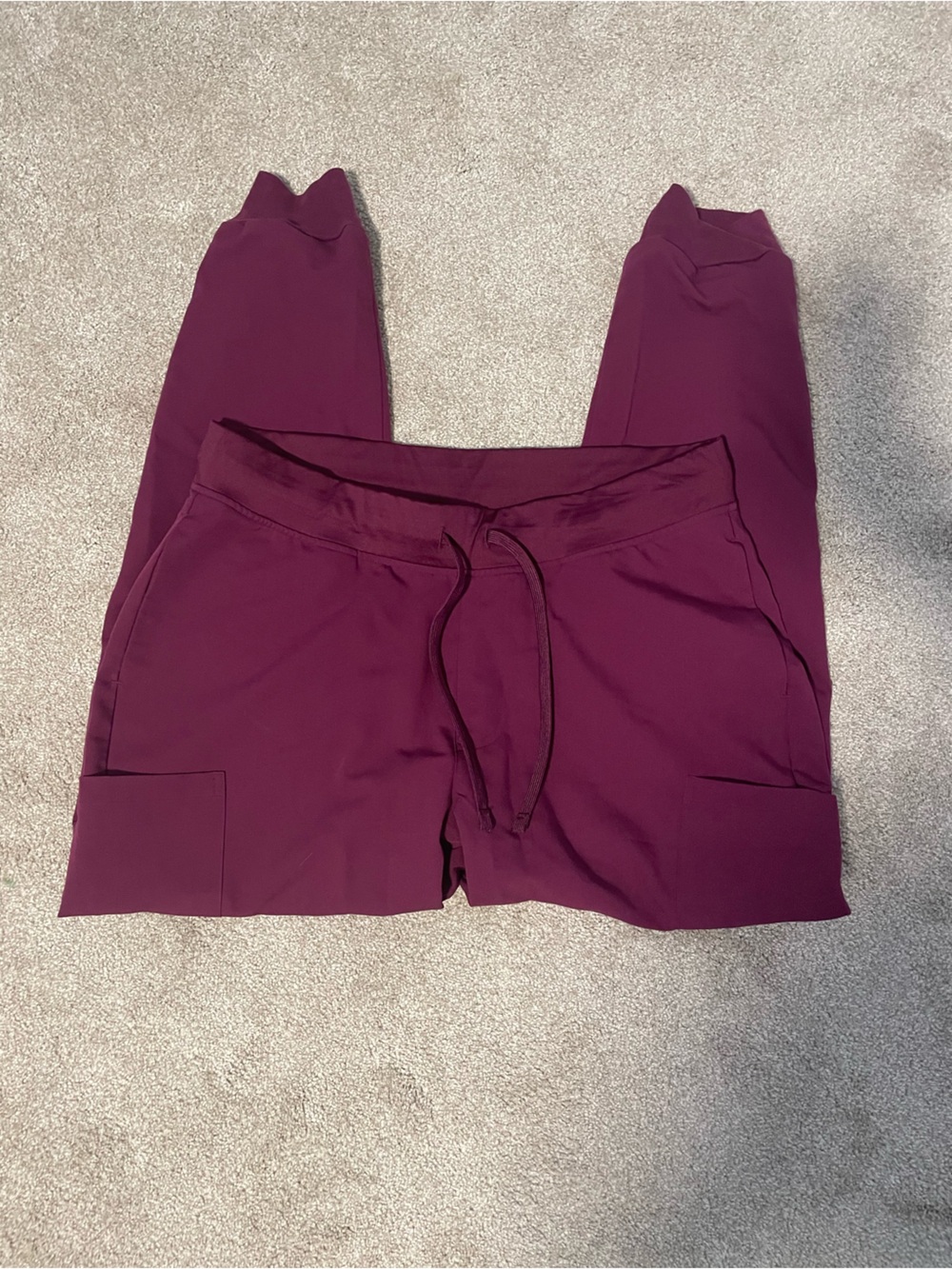 Mandala Women's Plum jogger scrub pants L